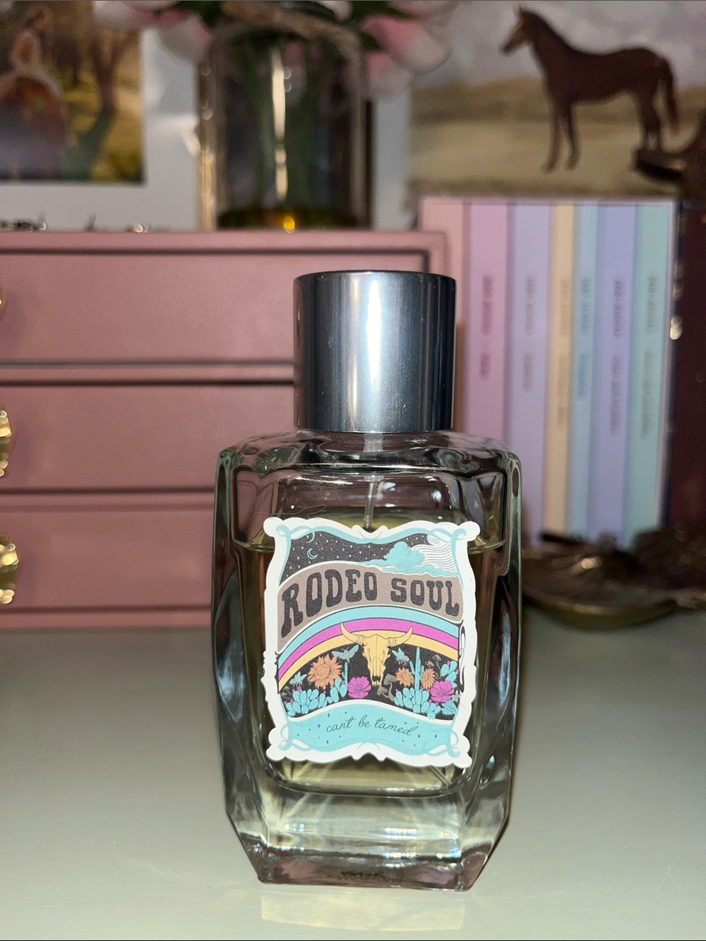Women's Fragrance - Clear Bottle with Silver Cap